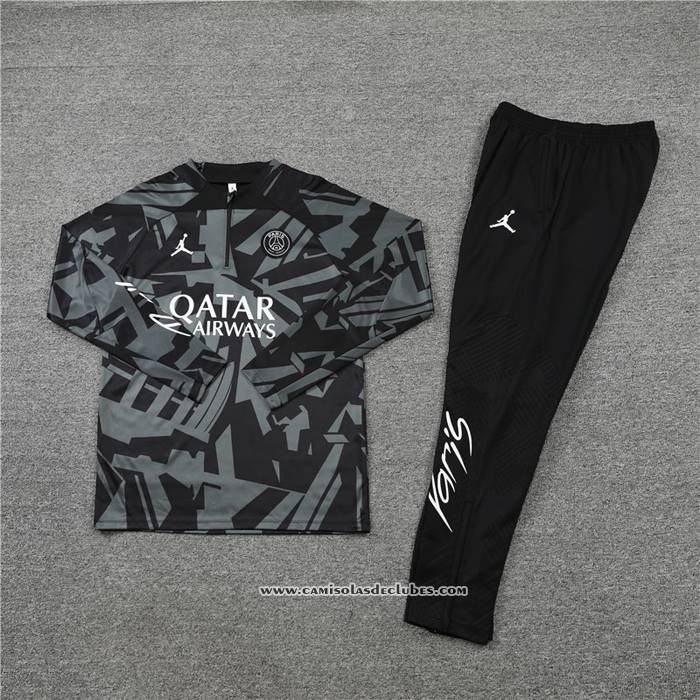 Sueter de Treinamento
 Paris Saint-Germain Jordan 22/23 Preto
 y Cinza
